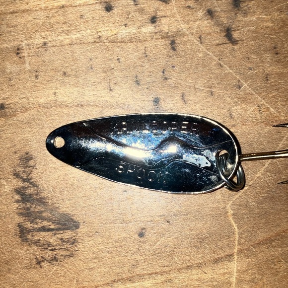 Vintage ACME Kamlooper spoon Fishing lure /  Hooks - Picture 7 of 7